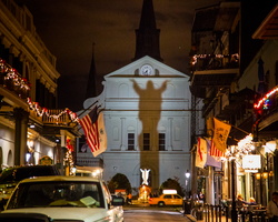 2012 12-New Orleans Church At Night